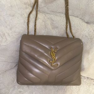 Beige ysl bag. Barely used!